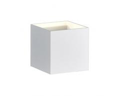 Trio Leuchten LED Wandleuchte 223310131 Louis, Metall weiß matt/innen weiß, 4.3 Watt LED
