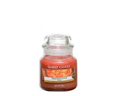 Yankee Candle 1332197E Duftkerze Glas, 6,0 x 6,0 x 8,90 cm, hellbraun
