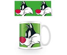 empireposter Looney Tunes - Sylvester - Keramik Tasse - Größe Ø8,5 H9,5cm