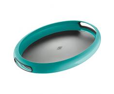 Wesco Tablett Spacy tray Oval, türkis