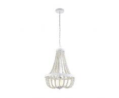 EGLO BARRHILL Hängeleuchte, Stahl, 60 W, weiss