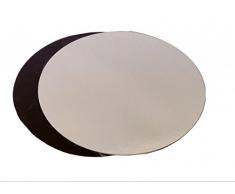 DECORA 0932560 TORTENPLATTEN IM Set Gold/SCHWARZ Ø 24 cm