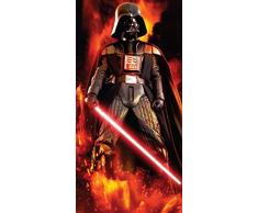 Jerry Fabrics 225478 Star Wars Darth Vader Dusch und Strandtuch 70 x 140 cm