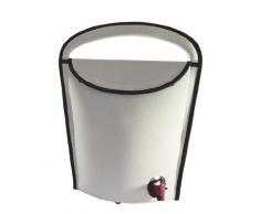 Tragbarer Weinkühler f. Weinschlauch grau 3L. ø130x335x385mm