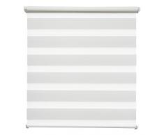 Tilldekor Doppelrollo SIMPLY FIX, 100 x 160 cm, weiÃ, inkl. KlemmtrÃ¤ger