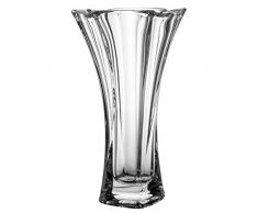 Crystaljulia Vase, Glas, 26, 5cm, 16,5 x 16,5 x 26,5 cm