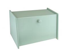 Apollo Holz Drop vorne Brotkasten, Mint/grün