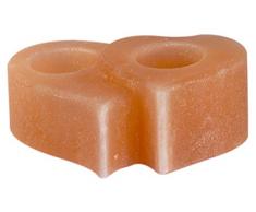 HIMALAYA SALT DREAMS - Salzkristall Teelichthalter TWIN HEART