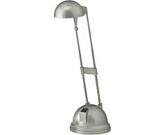 EGLO Schreibtischleuchte, Metall, G4, Grau