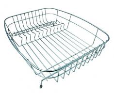 Delfinware Abtropfgestell aus Edelstahl, groß