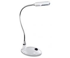 Wofi Tischleuchte, 12-flammig, Höhe 40 cm, weiß 890212060000