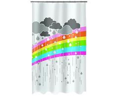 Spirella PEVA ARC EN CIEL MULTCIOLOR 180x200 cm Duschvorhang, Plastik, Multicolor, 180 x 200 cm