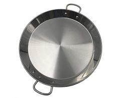 Sunny Spain SSP13440 Paella Pfanne in Edelstahl | Paella-pfanne (Ø40cm, 9 Rationen)