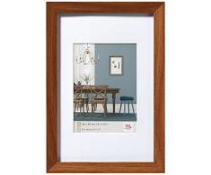 walther design Fiorito Holzrahmen Bilderrahmen, Holz, Eiche Dunkel, 20 x 30 cm