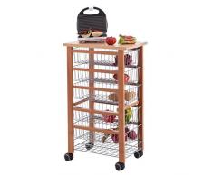 Küchenwagen Oliver in Kirschbaum