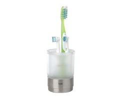 Tiger Boston Zahnbürstenhalter freistehend, Glas/Edelstahl