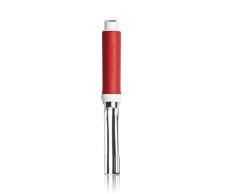 Microplane Apfelausstecher & Apfelschäler 2in1 in Edelstahl Rot