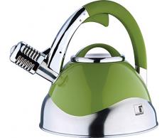 Bergner Melody - Teekessel Edelstahl grün 3.0l