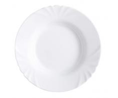 Dajar 00124 Suppenteller Cadix Luminarc, Glas, Weiß, 23, 8 x 10 cm