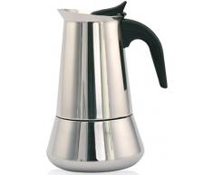 Orbegozo Kaffeemaschine, Rostfreier Edelstahl, Silber, 13x12x20 cm