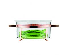 Bodum Chambord Auflaufform aus Glas, Glas, Glas, 23,3 x 23,3 x 12 cm