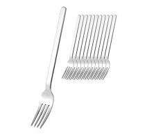 Esmeyer 250-091 12er Pack Menügabeln BETTINA aus Edelstahl 18/10, poliert