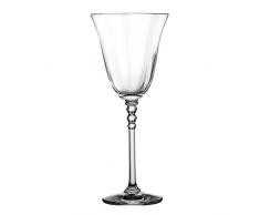 Crystaljulia Weinglas, Kristall, 230ml, 9 cm, 6-Einheiten