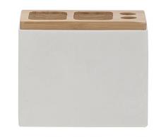 Sealskin Zahnbürstenhalter Grace für elektrische Zahnbürsten, Polyresin, Farbe: Weiß