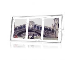 Umbra Prisma Bilderrahmen, Metall, Chrome, 2X 3X (13x18)