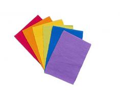 Excelsa Social Color Set 6 Tischsets Baumwolle, Mehrfarbig, 43x30