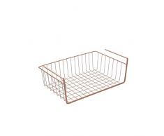 Metaltex Kanguro Copper Bücherregal Stahl, Metall, Kupfer, 26 x 40 x 14 cm