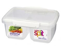 Sistema Klip It Frischhaltedosen, stapelbar, plastik, Accents, 1 l , farblich sortiert