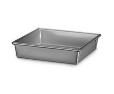 KitchenAid Backform, Stahl, 20 x 20 x 5 cm, silber