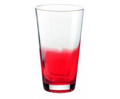 GUZZINI Mirage Zweifarbiges Trinkglas (Rot)