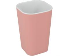 Metaltex Zahnputzbecher, Plastik, Rosa, 7, 5 x 7, 5 x 11 cm