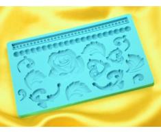 Teigschaber 11546Â flexique Silikonform fÃ¼r 12Â x 1Â x 19Â cm pink