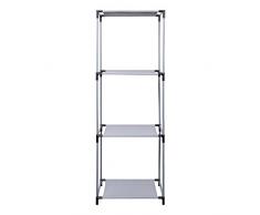 JE CHERCHE UNE IDEE Regal, Metall, grau, 3 Casiers