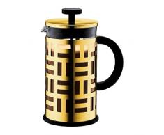 Bodum EILEEN Kaffeebereiter (French Press System, Permanent Filter aus Edelstahl, 1,0 liters) gold