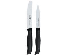Zwilling Messerset Twin Grip 2 teilig, Edelstahl, Silber/Schwarz, 38 x 28 x 28 cm, 2-Einheiten