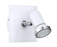 EGLO 31262 Wandstrahler, Metall, GU10, weiÃ