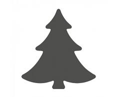 Vaessen Creative Motivstanzer Tannenbaum, Medium, Motivlocher aus Metall und Plastik, Ausgestanztes Motiv 21,1 x 22,3 mm, zum Basteln mit Papier