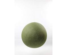 Cotton Ball Lights Kaki 36cm Hängelampe einzeln, Baumwolle, 36 cm