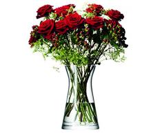 LSA International Vase, für Blumen, Blumenstrauß, transparent, 29 cm