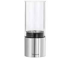 Blomus 65091 Windlicht Faro mit Teelicht, Edelstahl poliert