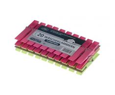 Wäscheklammern aus Kunststoff, superstark, 20 Stück