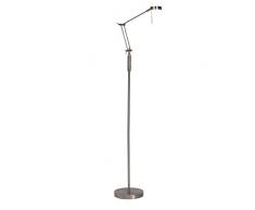 Brilliant Carlino Standleuchte, LED integriert, 1x 4,5 W, 380lm, 3000K, Metall Glas, eisen G94818/13