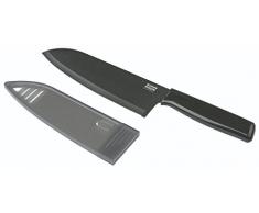 KUHN RIKON 23950 Messer Küchenmesser Colori 1 Kochmesser schwarz 28,7 cm m. Klingenschutz