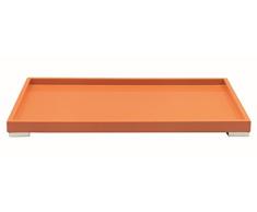 MEPRA Tablett, Edelstahl, rechteckig 50 x 32 cm, Orange