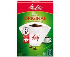 Melitta 6657291 Filtertüten 1x4/40, Papier, weiß
