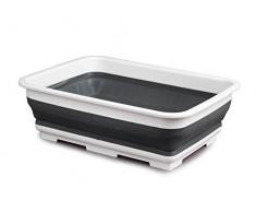 Beldray Nähmaschine la030191gry klappbar Waschen Schüssel, rechteckig, grau
